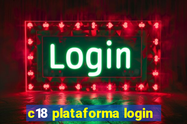 c18 plataforma login